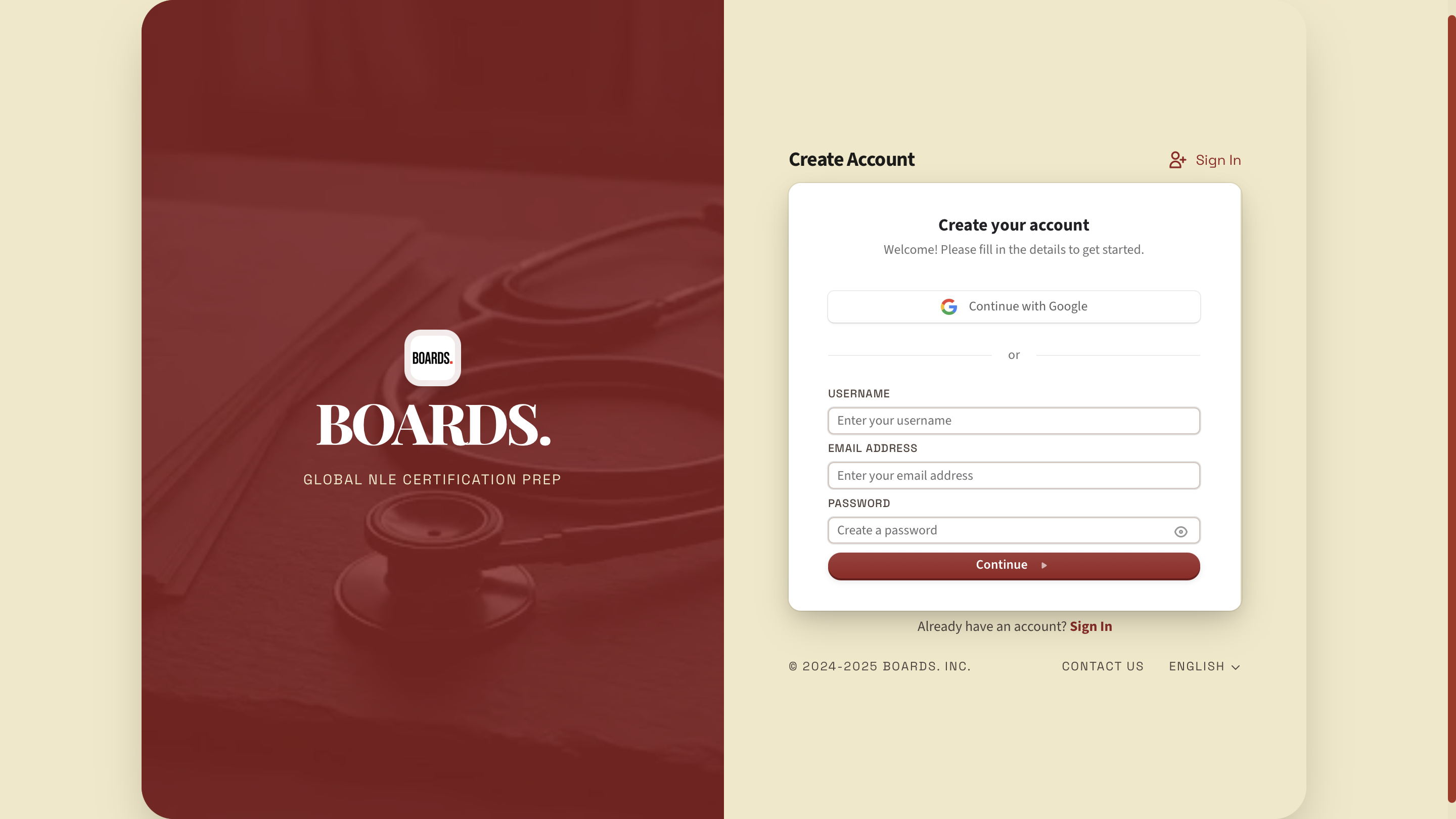Boards
